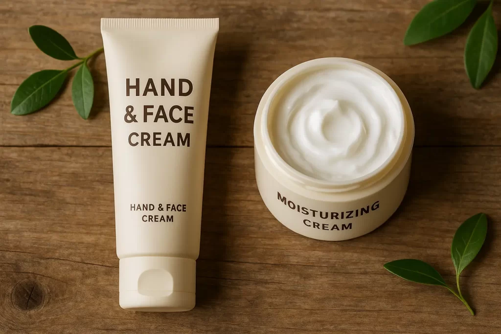 کرم مرطوب کننده دست و صورت