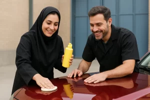 آموزش تخصصی تولید واکس بدنه خودرو با فرمول تجاری - حضوری