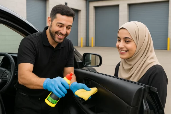 آموزش تخصصی واکس داشبورد خودرو با فرمول تجاری - حضوری