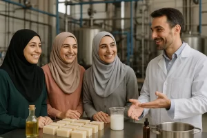 دوره آموزش تخصصی صابون سازی با فرمول تجاری - حضوری