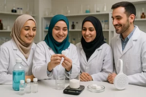 آموزش تخصصی قرص خوشبو کننده توالت با فرمول تجاری - حضوری