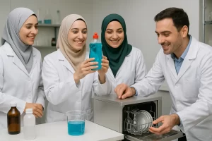 آموزش تخصصی مایع جلادهنده ماشین ظرفشویی با فرمول تجاری - حضوری