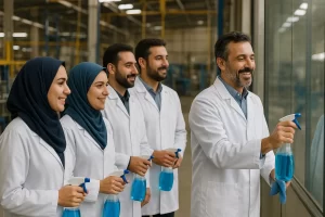 آموزش تخصصی شیشه پاک کن با فرمول تجاری - حضوری