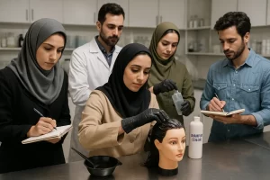 آموزش تخصصی شامپو رنگ با فرمول تجاری - حضوری