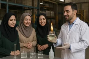 آموزش تخصصی ژل آتش زا با فرمول تجاری - حضوری