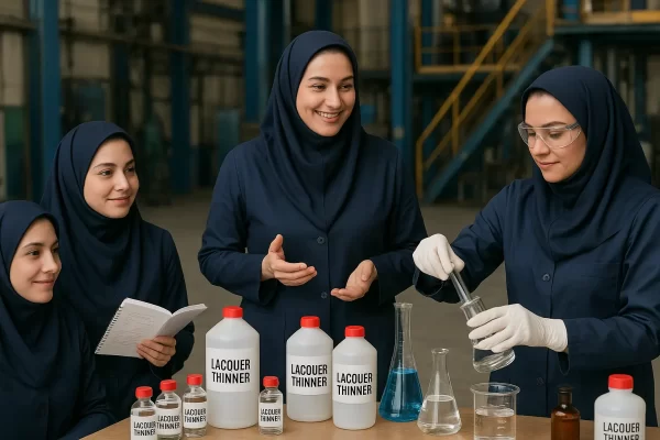 آموزش تولید تینر فوری با فرمول تجاری