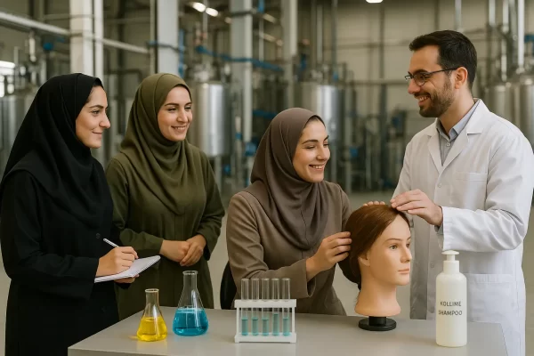 آموزش تخصصی شامپو حجم دهنده با فرمول تجاری - حضوری