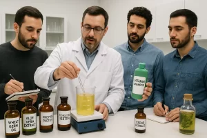 آموزش تخصصی شامپو ویتامینه و پروتئینه با فرمول تجاری - حضوری شیمی جو