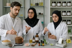 دوره آموزش تخصصی اسکراب بدن با فرمول تجاری شیمی جو