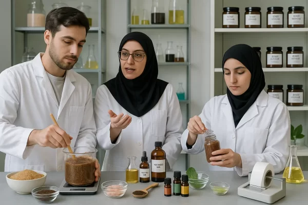دوره آموزش تخصصی اسکراب بدن با فرمول تجاری شیمی جو
