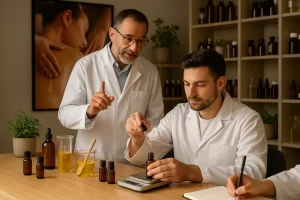 آموزش تخصصی روغن ماساژ با فرمول تجاری - حضوری شیمی جو