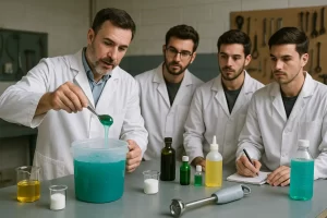 دوره آموزش تولید ژل لباسشویی با فرمول تجاری شیمی جو
