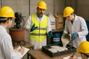 آموزش تخصصی فوم بتن با فرمول تجاری شیمی جو