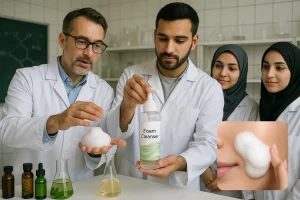 دوره آموزش ساخت فوم شستشوی صورت شیمی جو