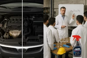 آموزش تخصصی اسپری موتور شوی با فرمول تجاری شیمی جو