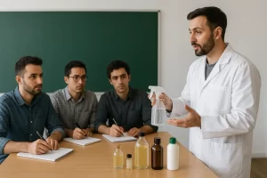 آموزش تخصصی محلول تمیز کننده پارکت با فرمول تجاری شیمی جو