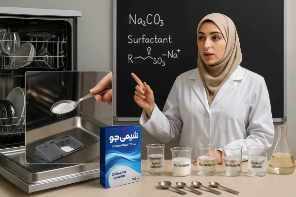 آموزش تخصصی پودر ماشین ظرفشویی با فرمول تجاری شیمی جو