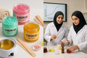 آموزش تخصصی موم ژله ای با فرمول تجاری شیمی جو