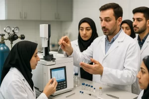 آموزش کروماتوگرافی شیمی جو