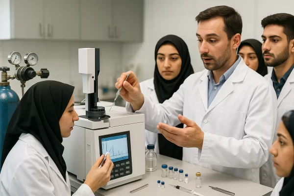 آموزش کروماتوگرافی شیمی جو