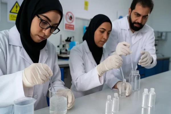 آموزش تولید ژل ضدعفونی کننده دست با فرمول تحاری شیمی جو
