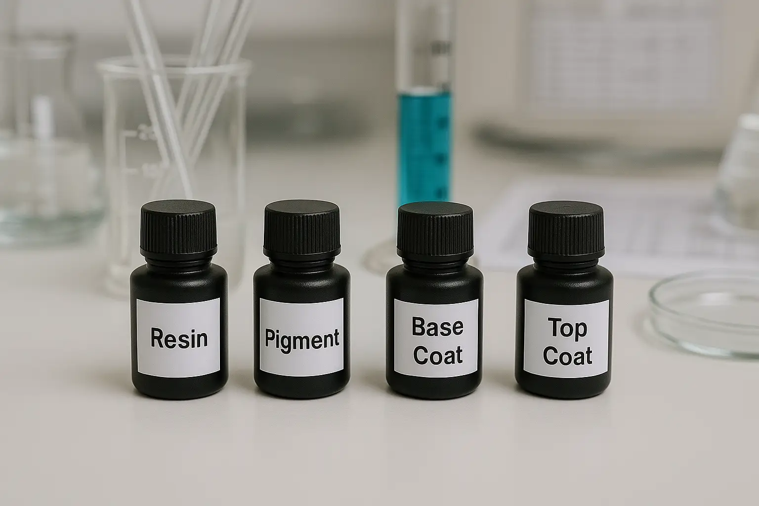 مواد اولیه لاک ژل