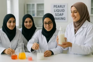 آموزش ساخت مایع دستشویی صدفی شیمی جو