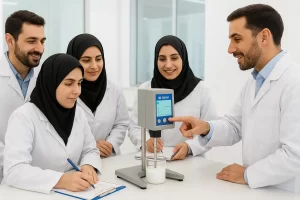 آموزش کار با ویسکومتر شیمی جو