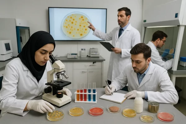 دوره کنترل کیفی میکروبیولوژی فرآورده های غذایی