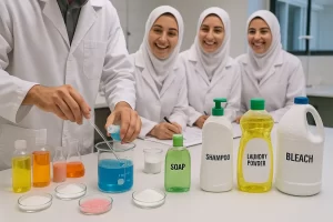 دوره جامع آموزش ساخت شوینده ها با مدرک فنی و حرفه ای | شیمی جو